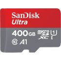 SanDisk Ultra – Tarjeta de memoria flash (adaptador microSDXC a SD Incluido) – 400 GB – A1 / UHS-I U1 / Class10 – microSDXC UHS-I