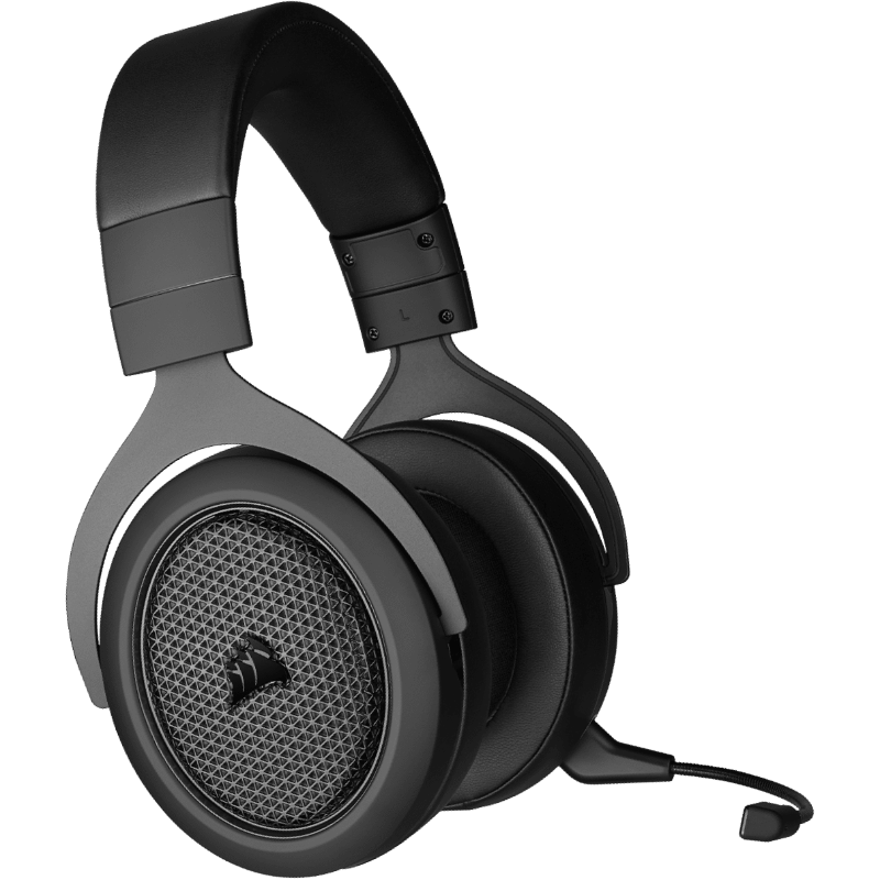 CORSAIR Gaming HS70 – Auricular – tamaño completo – Bluetooth – inalámbrico, cableado – USB, conector de 3,5 mm – negro