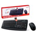 Genius – Keyboard and mouse set – Wireless – Black