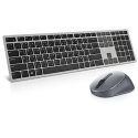 Dell Premier Wireless Keyboard and Mouse KM7321W – Juego de teclado y ratón – inalámbrico – 2.4 GHz, Bluetooth 5.0 – español – gris titanio