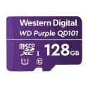 WD Purple SC QD101 WDD128G1P0C – Tarjeta de memoria flash – 128 GB – UHS-I U1 / Class10 – microSDXC UHS-I – púrpura