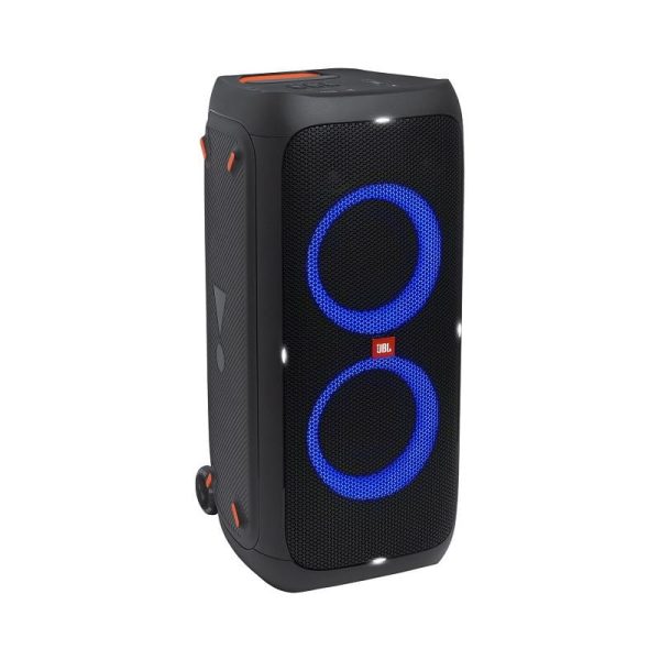 JBL PartyBox 310 - Altavoz de fiesta - para uso portátil - inalámbrico - Bluetooth - controlado por aplicación - 240 vatios - 2 vías - negro