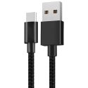 Xiaomi Mi Braided – Cable USB – USB (M) a USB-C (M) – USB 2.0 – 3 A – 1 m – negro