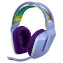 Logitech G733 LIGHTSPEED Wireless RGB Gaming Headset – Auricular – 7.1 canales – tamaño completo – 2,4 GHz – inalámbrico – lila