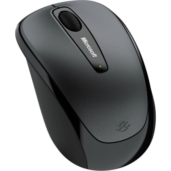 Microsoft ratón móvil inalámbrico 1850 - Ratón - diestro y zurdo - óptico - 3 botones - inalámbrico - 2.4 GHz - receptor inalámbrico USB - negro