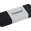 Kingston DataTraveler 80 – Unidad flash USB – 128 GB – USB 3.2 Gen 1 / USB-C