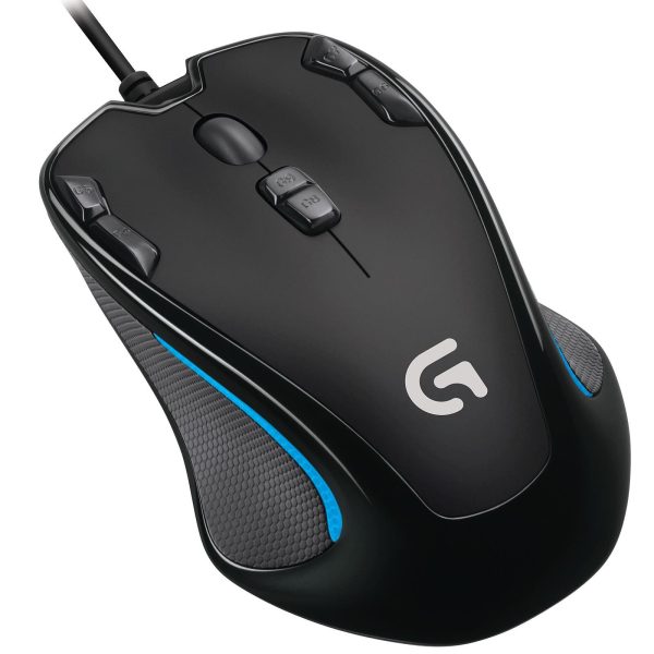 Logitech Gaming Mouse G300s - Ratón - diestro y zurdo - óptico - 9 botones - cableado - USB