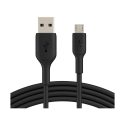 Belkin BOOST CHARGE – Cable USB – Micro-USB tipo B (M) a USB (M) – 1 m – negro