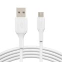 Belkin BOOST CHARGE – Cable USB – Micro-USB tipo B (M) a USB (M) – 1 m – blanco