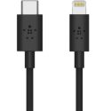 Belkin BOOST CHARGE – Cable Lightning – 24 pin USB-C macho a Lightning macho – 1 m – blanco – suministro de potencia USB (18W) – para Apple iPad/iPhone/iPod (Lightning)