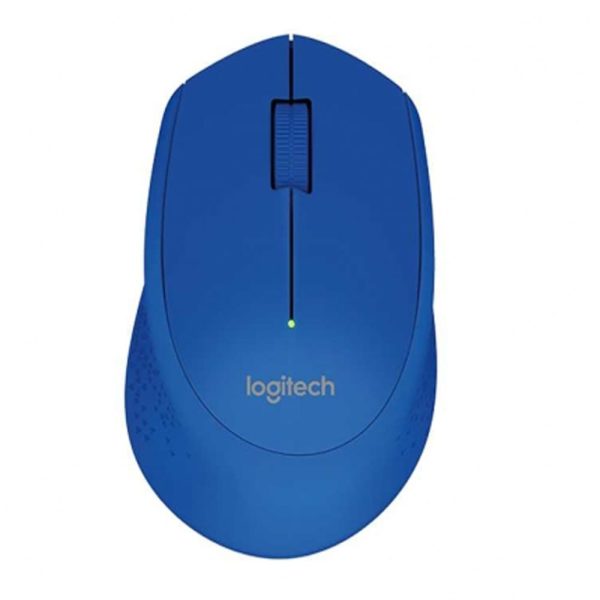 Logitech M280 - Ratón - diestro - óptico - 3 botones - inalámbrico - 2.4 GHz - receptor inalámbrico USB - azul - Imagen 2