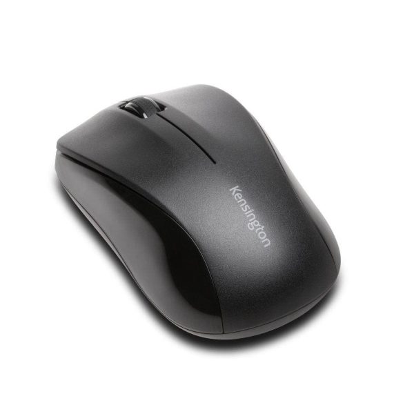 Kensington Mouse for Life - Ratón - diestro y zurdo - óptico - 3 botones - inalámbrico - 2.4 GHz - receptor inalámbrico USB - negro - Imagen 2