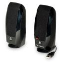 Logitech S150 – Altavoces – para PC – USB – 1.2 vatios (Total) – negro