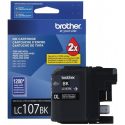 Brother LC107BK – Súper Alto Rendimiento – negro – original – cartucho de tinta – para Brother MFC-J4310DW, MFC-J4410DW, MFC-J4510DW, MFC-J4510N, MFC-J4610DW, MFC-J4710DW