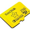 SanDisk Nintendo Switch – Tarjeta de memoria flash – 256 GB – UHS-I U3 – microSDXC UHS-I – para Nintendo Switch