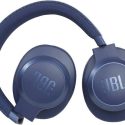 JBL LIVE 660NC – Auriculares con diadema con micro – tamaño completo – Bluetooth – inalámbrico, cableado – cancelación de sonido activo – conector de 3,5 mm – azul