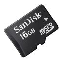 SanDisk – Flash memory card – microSDHC UHS-I Memory Card – 16 GB – DS only