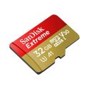 SanDisk Extreme – Tarjeta de memoria flash (adaptador microSDHC a SD Incluido) – 32 GB