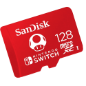 SanDisk – Flash memory card – microSDXC UHS-I Memory Card – 128 GB – Nintendo